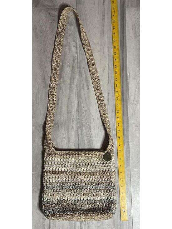 The Sak Handbags - THE SAK Original Crochet Purse Brown Shoulder Bag Classic Boho